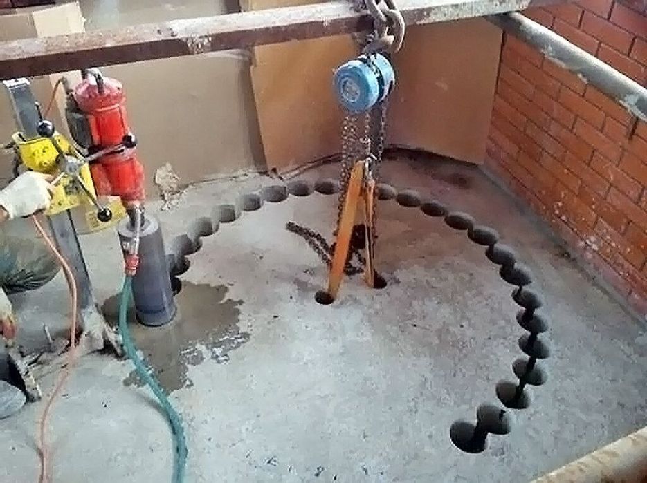 Beton kesish va teshish