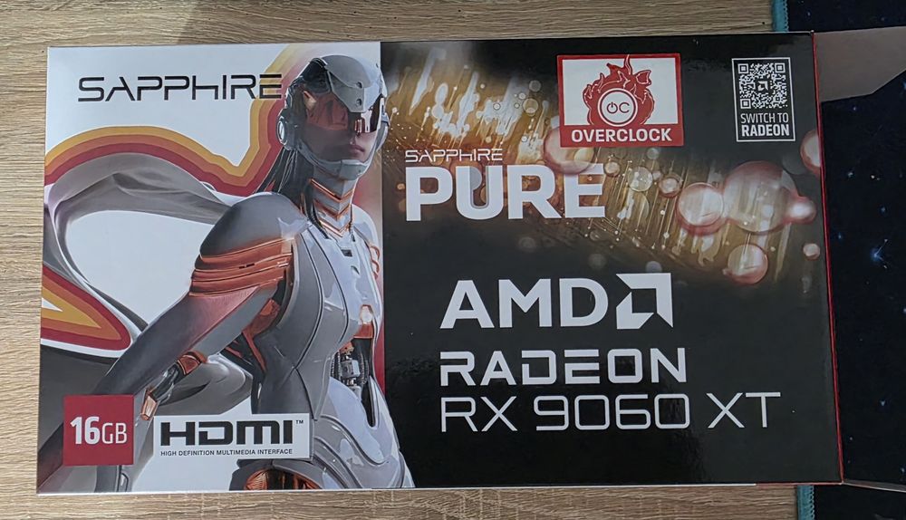 Placa video Radeon RX 9060 xt 16 gb
