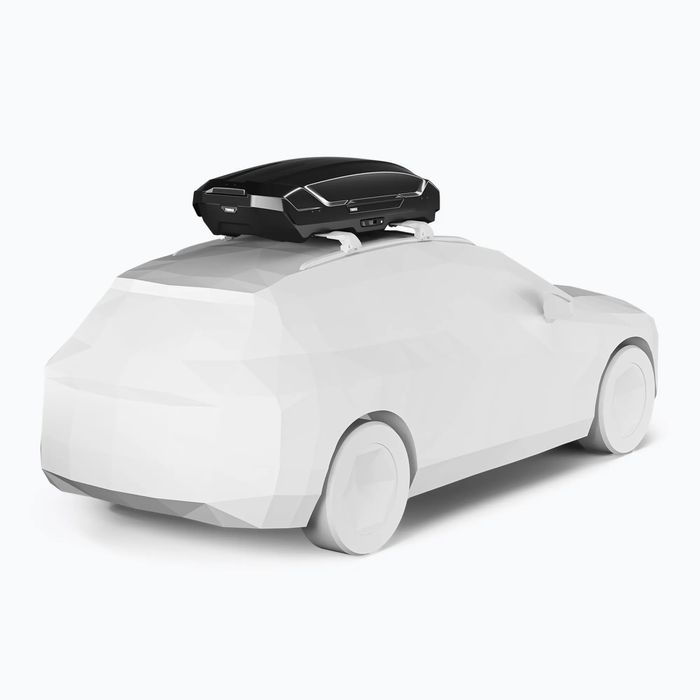 Автобокс Thule Motion 3 M Black 400 литра Черен гланц багажник за автомобил