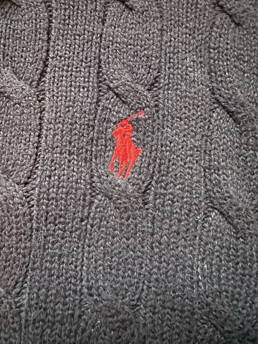 Ralph Lauren cable knit quarter zip