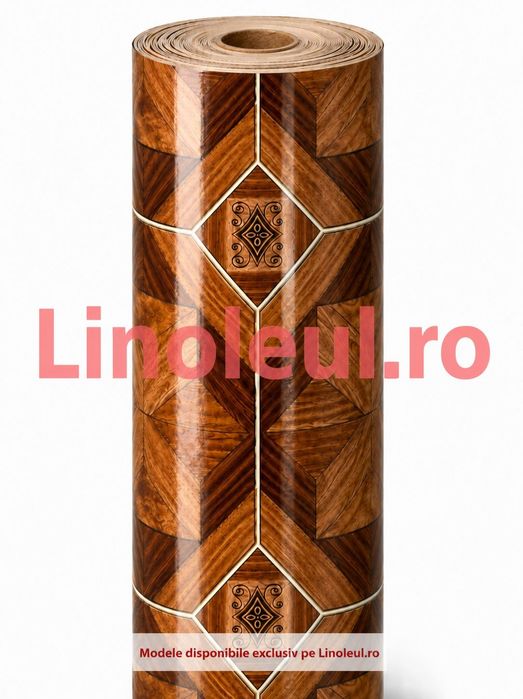 Linoleu Lucios 2x20m, 1.20mm grosime,  modele noiCa la carte sau manual