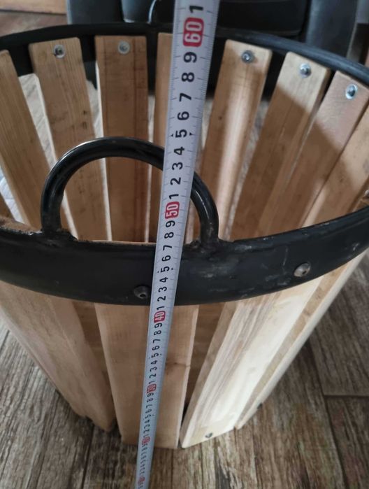 Cos lemne pentru semineu, centrala pe lemne, godin, soba, termosemineu