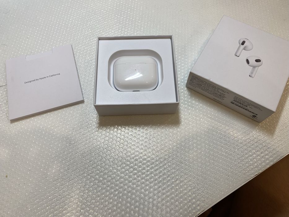 Air pods 3-то поколение - отличен звук и комфорт!