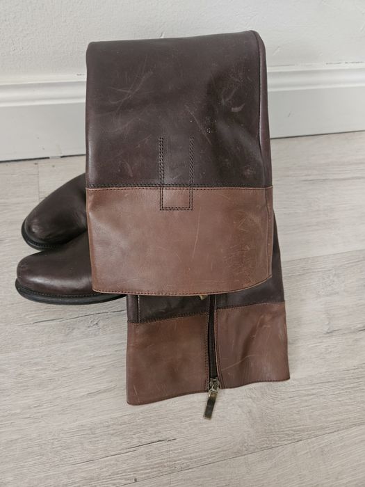 Сапоги жен.натур кожа.