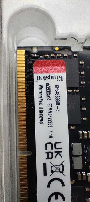SODIMM DDR5 Kit Dual Channel 2x8Gb