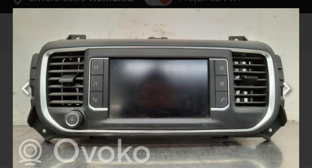 Navigatie originala citroen jumpy