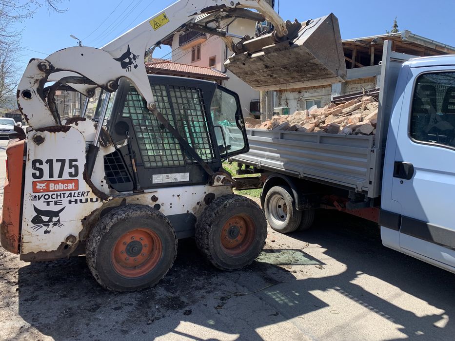 Услуги с Бобкат и Мини Багер Перник