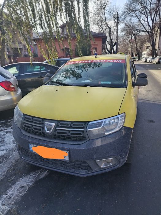 Taxi cu tot cu licență de București prelungita 2029 Dacia Logan 2018 m