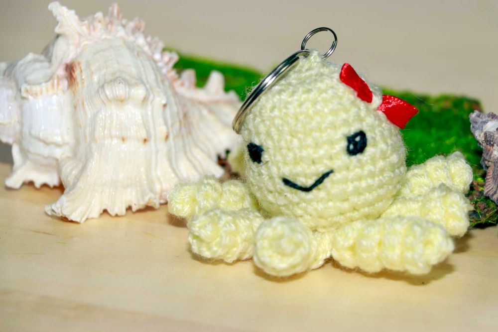 Octi caracatita crosetata hand made personalizata