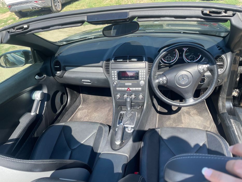 Mercedes SLK кабрио , Автоматик , Десен волан