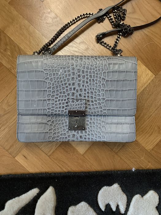 Geanta musette Carole gri