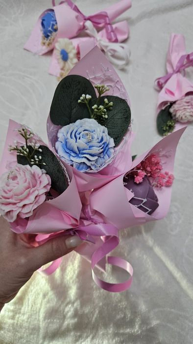 Букет от свещи за подарък