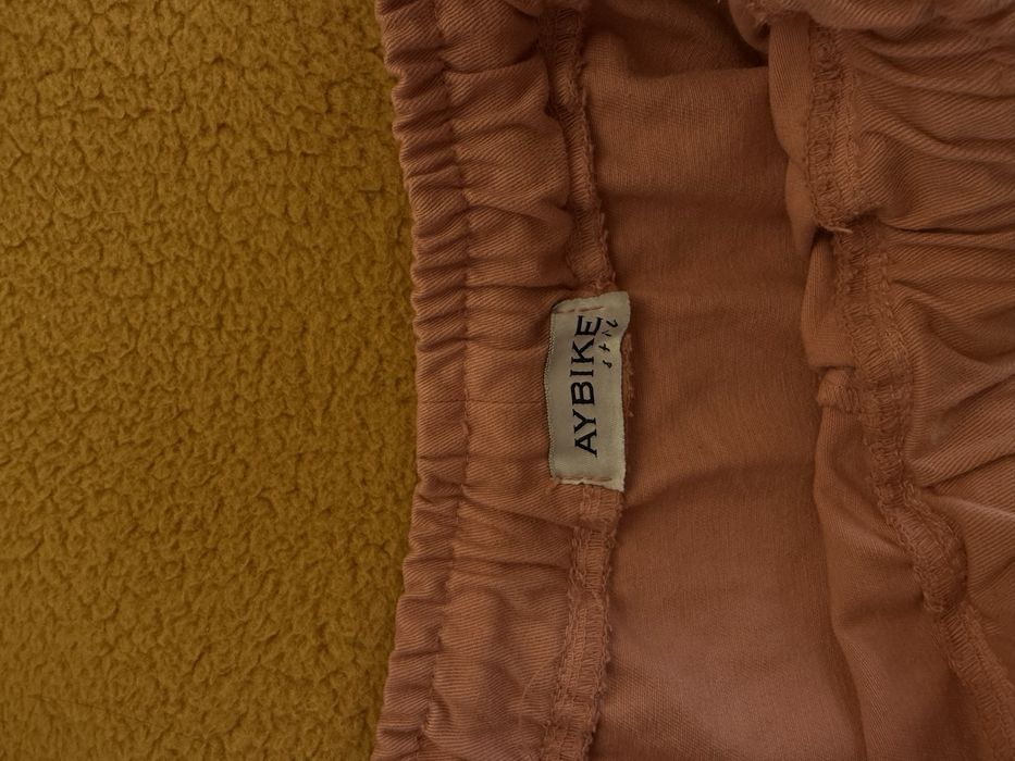 Джинсовая юбка розовая