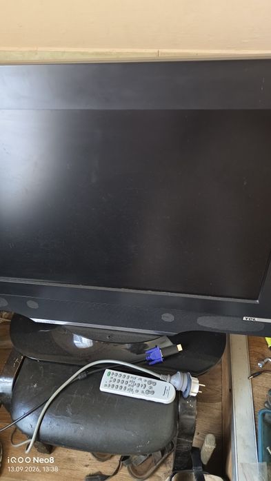 Монитор tv ТСL 80см + hdmi адаптер