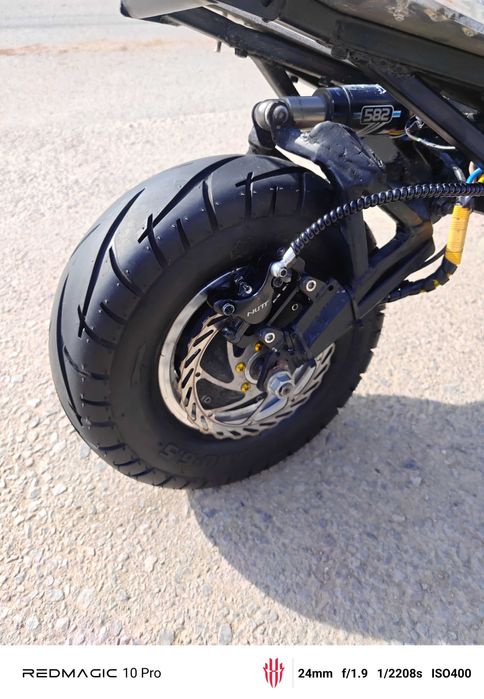 Ел.Тротинетка 120км/ч 72v 60A батерия 2x4000w