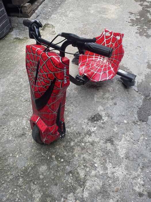 Cart electric  spiderman