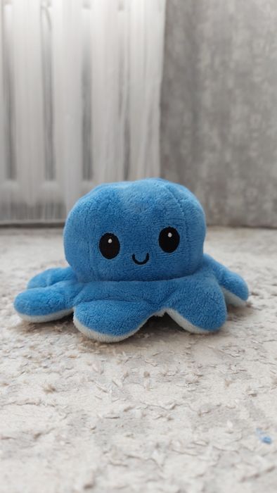 Осьминог игрушка мягкая