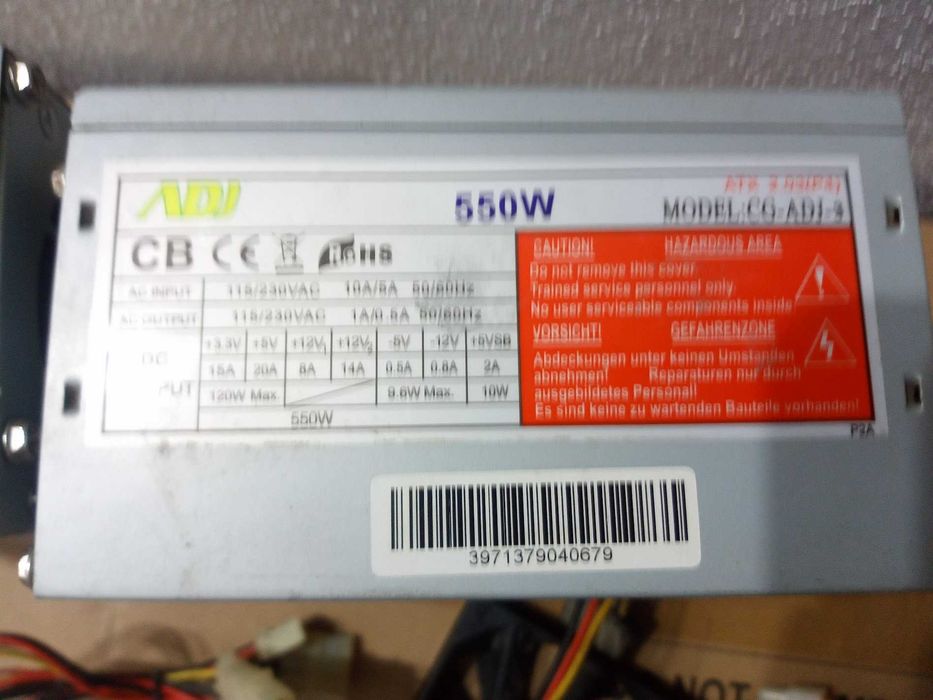 Vand 2 surse PC 550 W si 450W