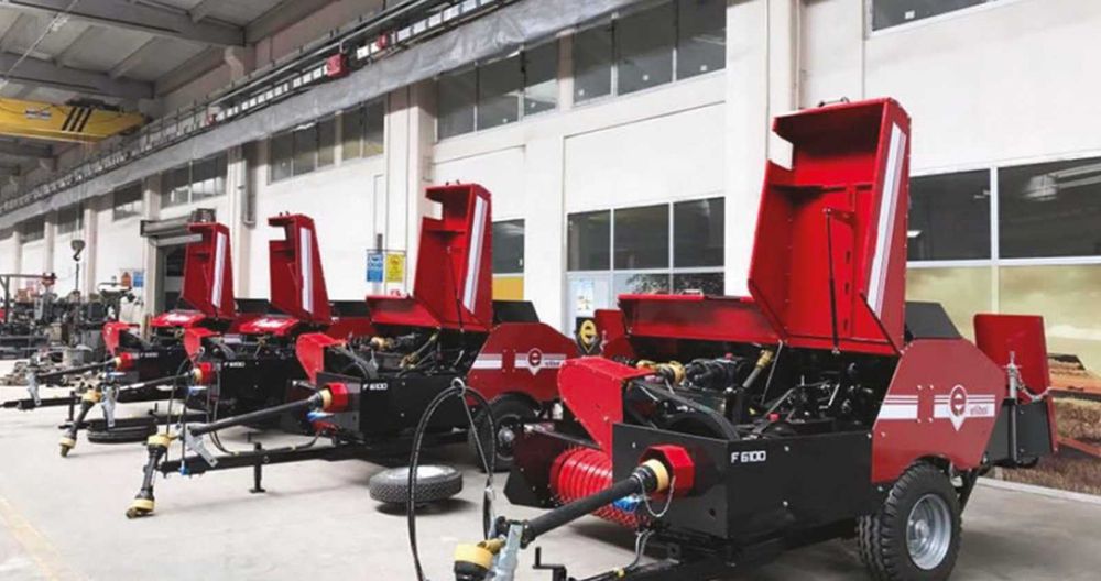 Somon pressi (somon yig‘uvchi mashina) ELİBOL, Turkiya Пресс-подборщик