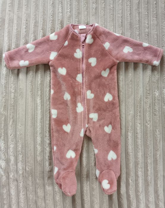 Плюшена бебешка пижама