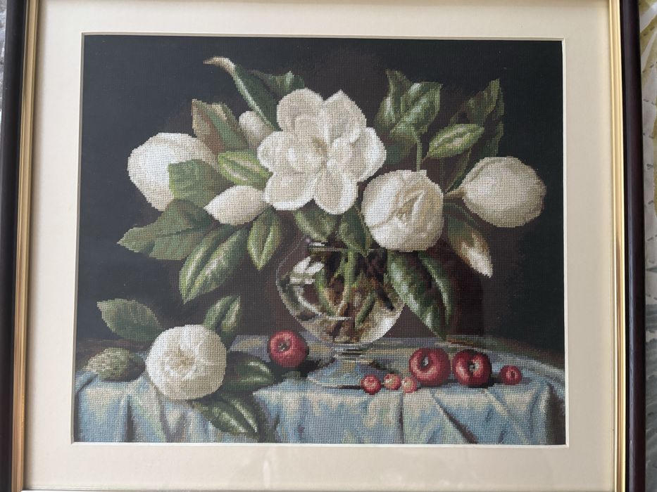 Goblen ‘Bujori Albi’