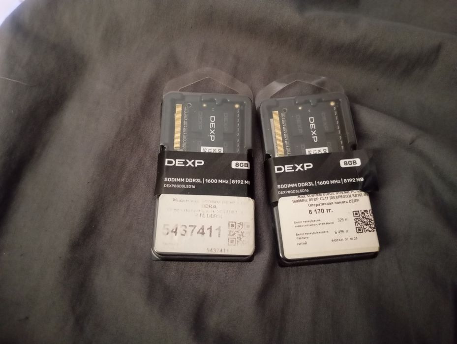 DDR3 8GB для ноутбука