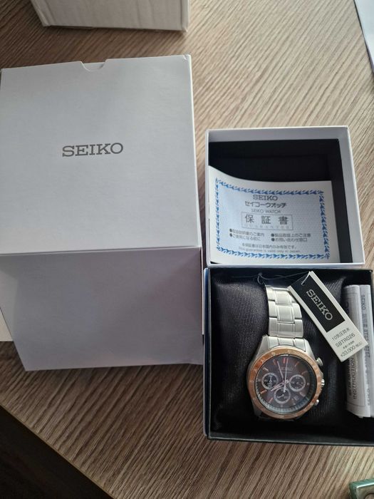 Seiko Spirit Rose Gold