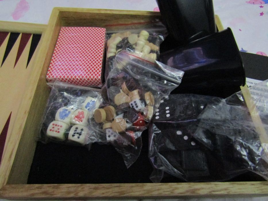 Дървена игра 7в1