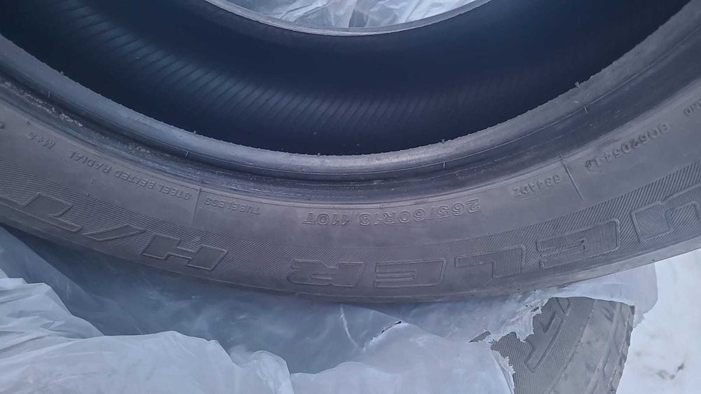 летние шины Bridgestone 265/60/18