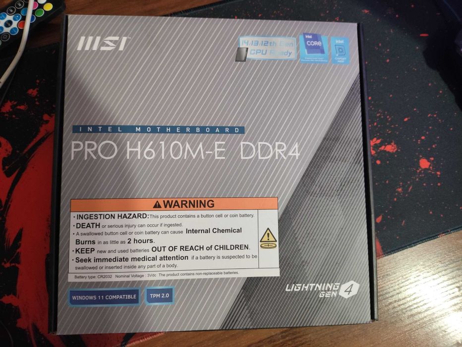 Игровой компьютер MSI-h610 i3-12100f ddr4 32gb RTX 3070