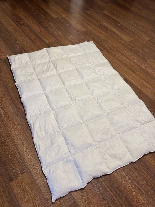 Одеяло теплое зимнее пуховое 105*200