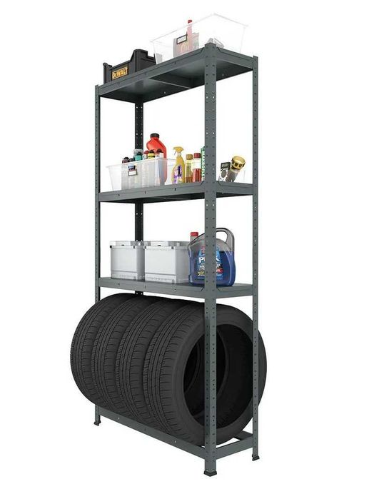 Стеллаж в гараж  1500 / 5 полок / металлический HIT для гаража