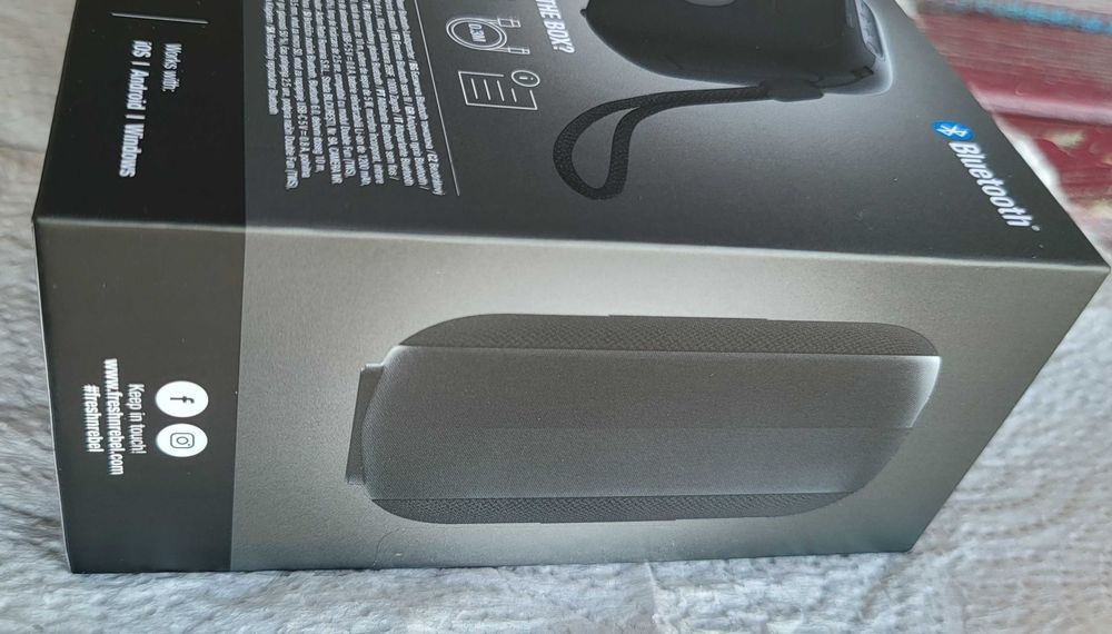 boxă bluetooth portabilă Fresh 'n Rebel,noua