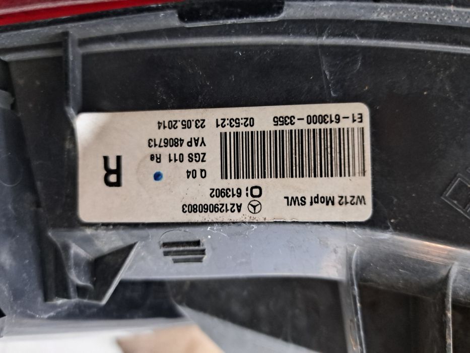 Лед стопове мерцедес 212 феис