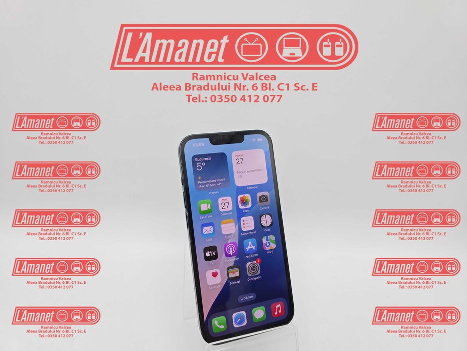 iPhone 14 Black 128GB Neverlocked Stare Buna Bat 80%