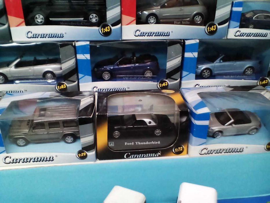 колички  Cararama М:1/43; 1/72; 1/87