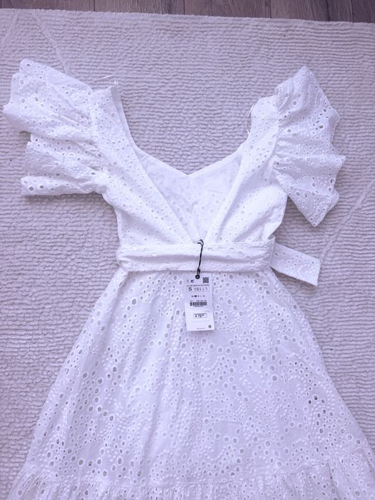Zara rochie brodata de vara