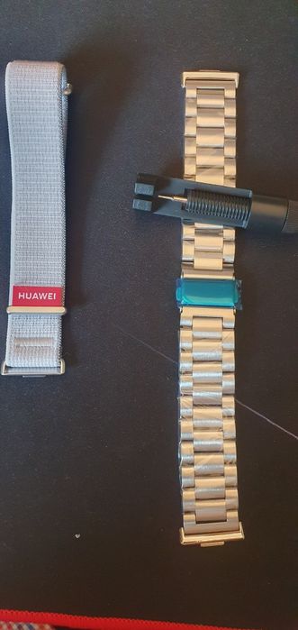 Curea ceas Huawei Watch Fit 3 otel silver