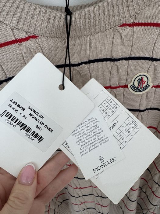 Moncler - дамски пуловер размер L