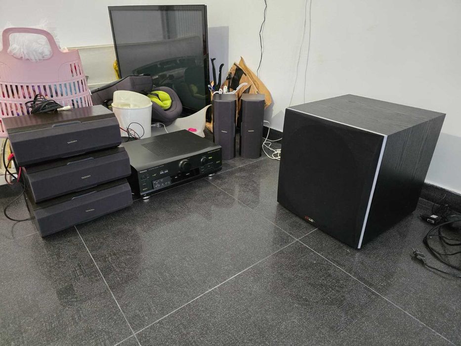 Sistem Audio Technics 5.1 - Subwoofer 12" Activ Polk Audio