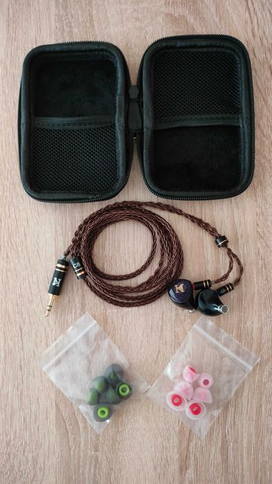 IEM слушалки ISN Audio H20 + кабел ISN C8