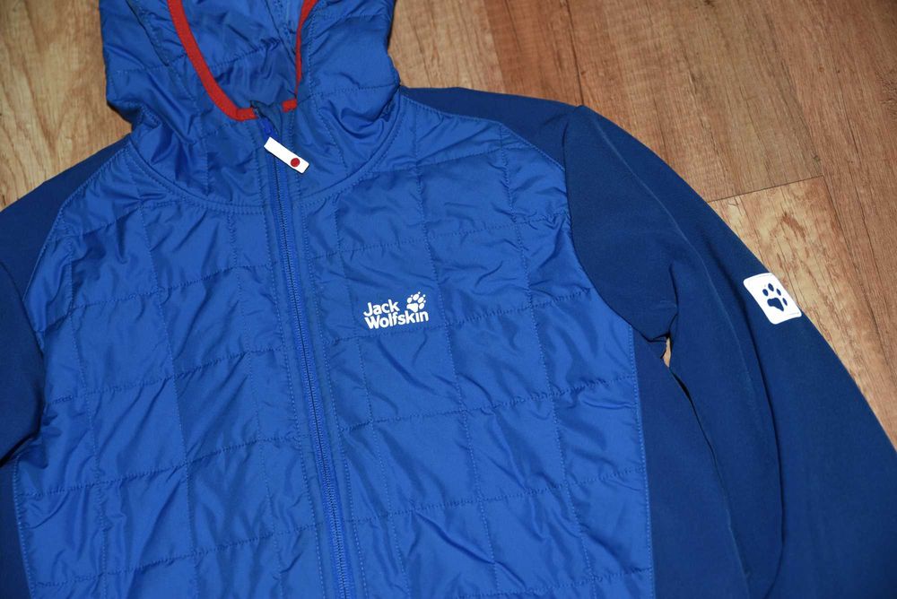 Jack Wolfskin оригинално мъжко хибридно яке размер S-М за ръст 178 см,