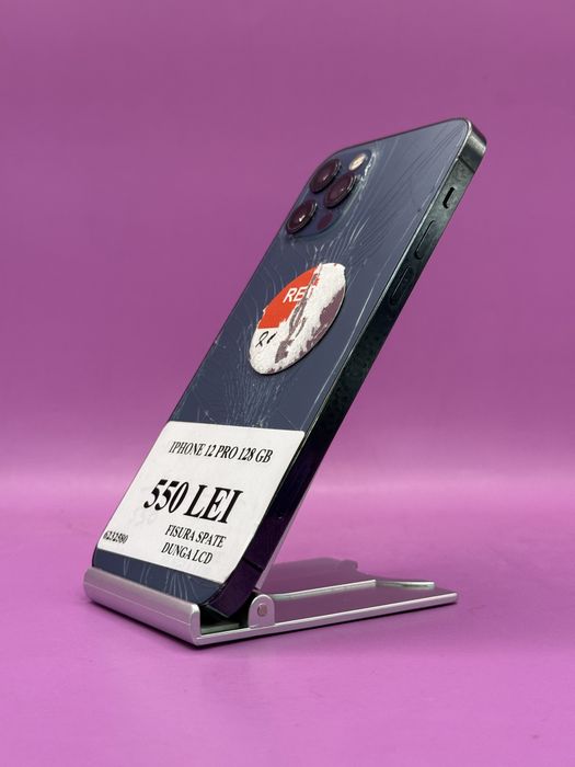 Iphone 12 Pro 128GB Fisurat/Dunga •Amanet Matei Crangasi•62325
