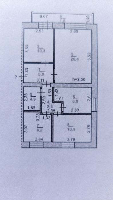 Продам 4х комнатную квартиру