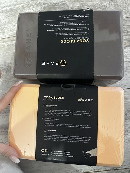 BAHE Йога блокове, изработени от EVA пяна