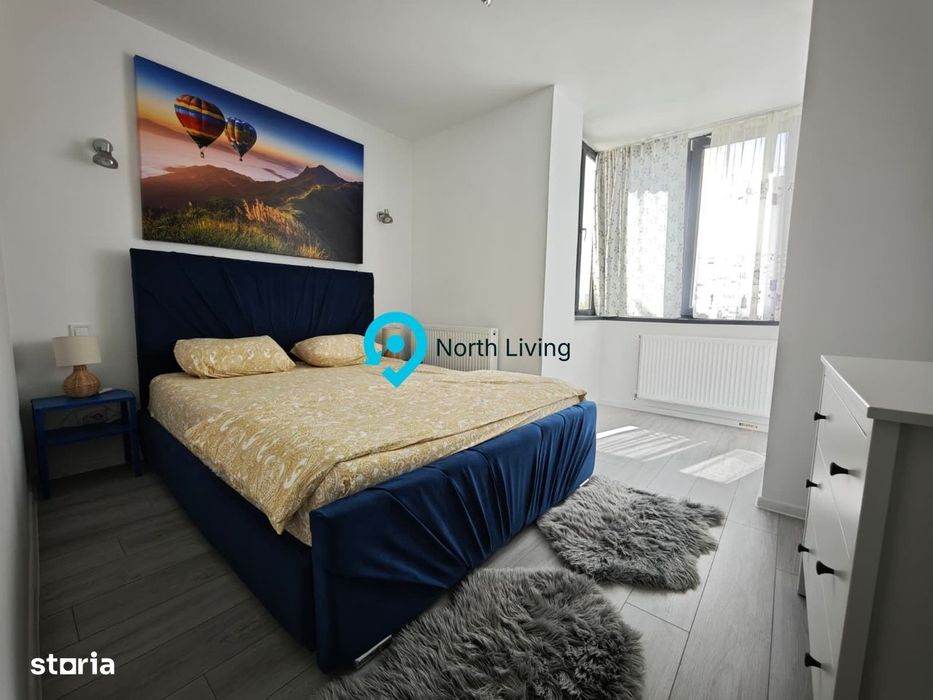 Studio decomandat 45 mp | Modern | Gară de Nord | Mobilat
