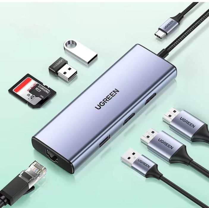 Ugreen 9-in-1 Multifunctional USB-C Hub CM490