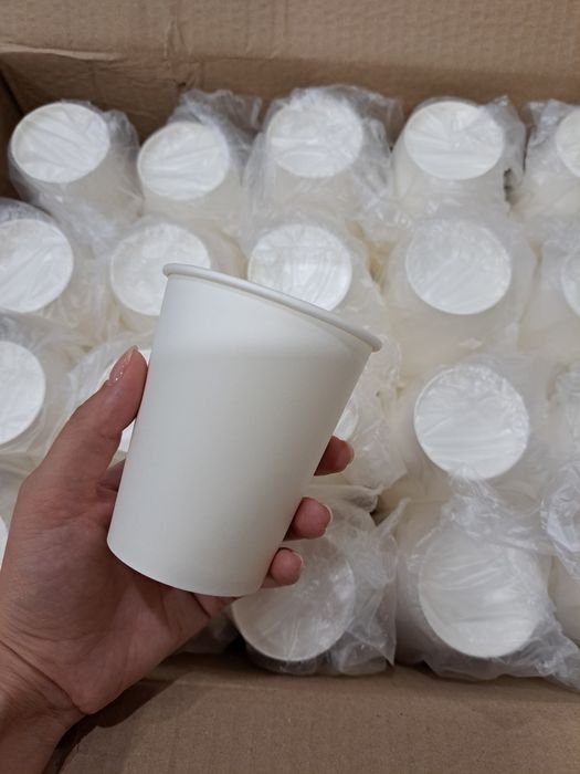 Бумажные стаканы 250 мл