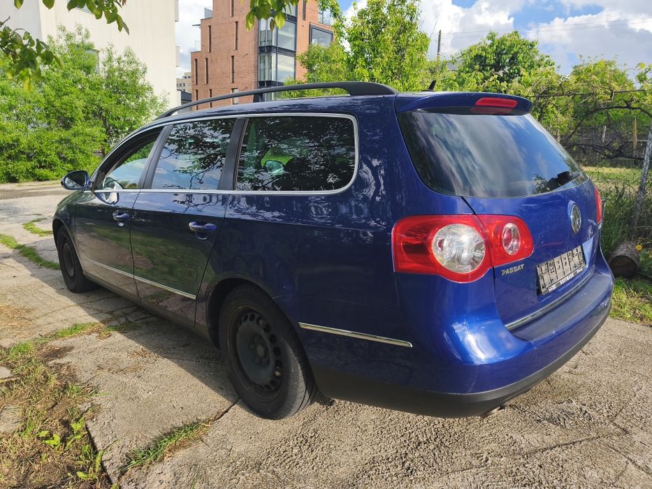 Bară spate albastră LC5E Volkswagen Passat B6 break variant