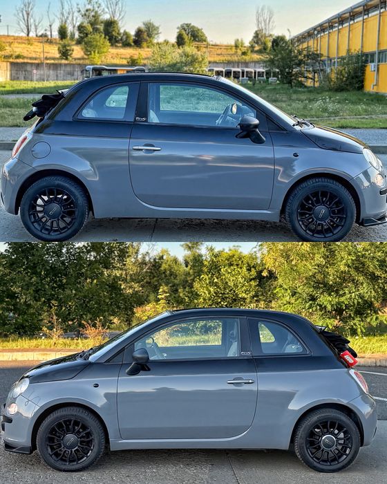 Fiat 500 Cabrio 0.9 Turbo • 99.000 KM REALI • CarPlay • Sport • 2011 •RAR Efectuat